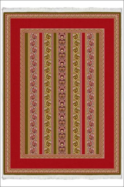 Kaymaz Taban Yıkanabilir Modern Kilim Salon Halısı Mutfak Halısı FM-2358
