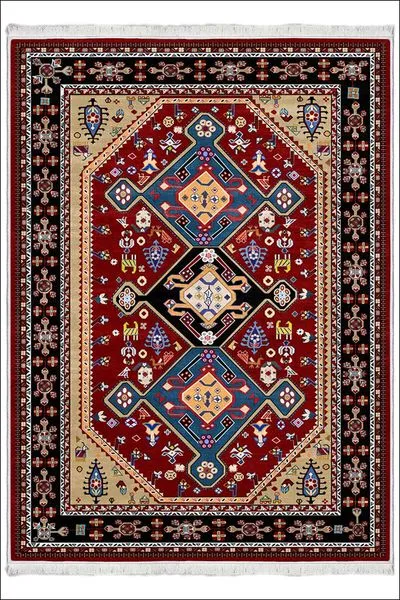Kaymaz Taban Yıkanabilir Modern Kilim Salon Halısı Mutfak Halısı FM-2406