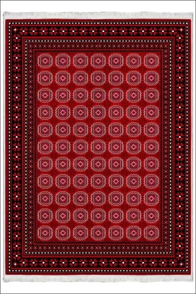 Kaymaz Taban Yıkanabilir Modern Kilim Salon Halısı Mutfak Halısı FM-2424