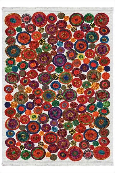 Kaymaz Taban Yıkanabilir Modern Kilim Salon Halısı Mutfak Halısı K-270