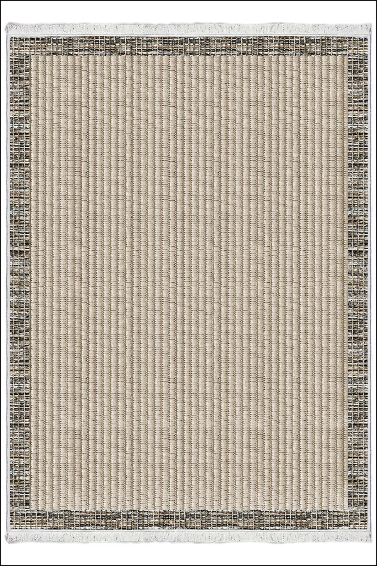 Makinede Yıkanabilir Oturma Odası Halısı Kaymaz Taban Halı MS-1333