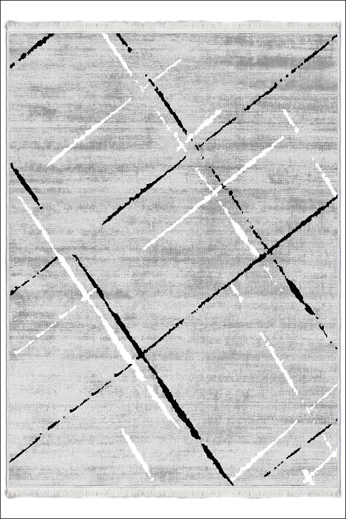 Makinede Yıkanabilir Oturma Odası Halısı Kaymaz Taban Halı MS-1858